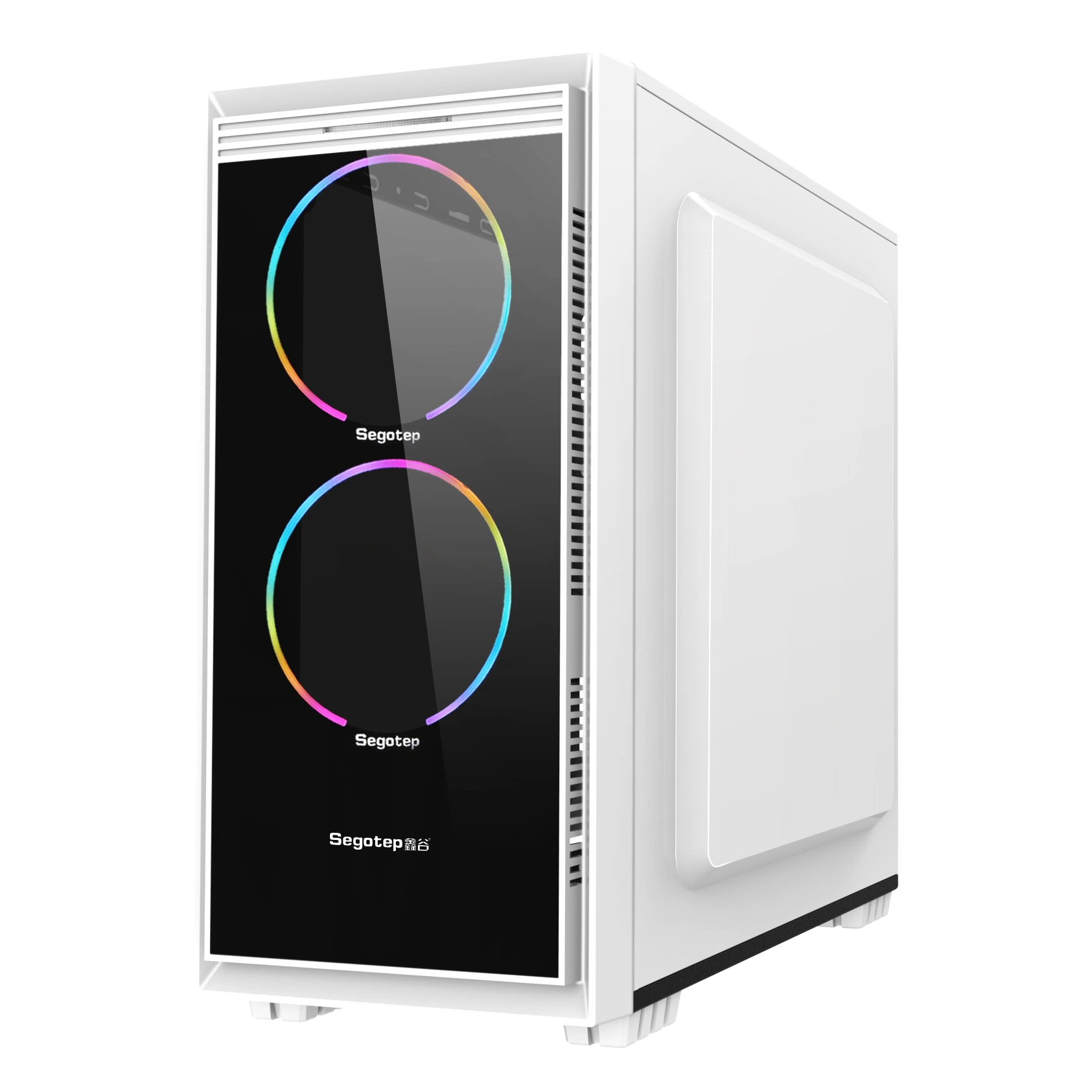 White Matx Desktop Computer Tower Case