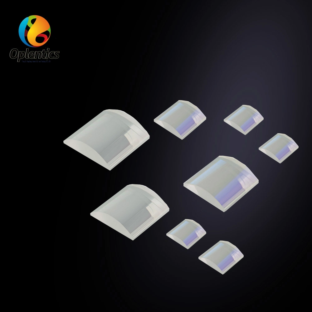 Óptico personalizado (CNC), esmerilado y pulido de lentes cilíndricas positivo Axicons