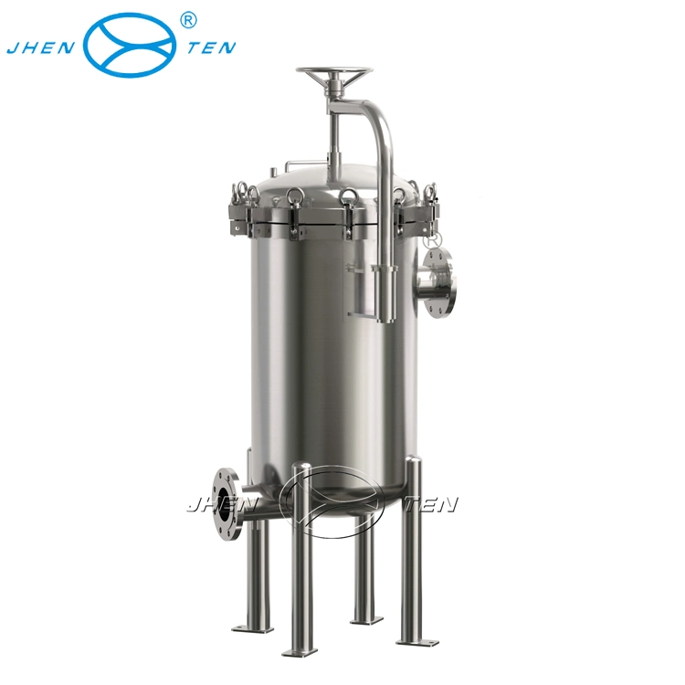 Mirror Polished Stainless Steel Sanitary Cartridge Filter Housing