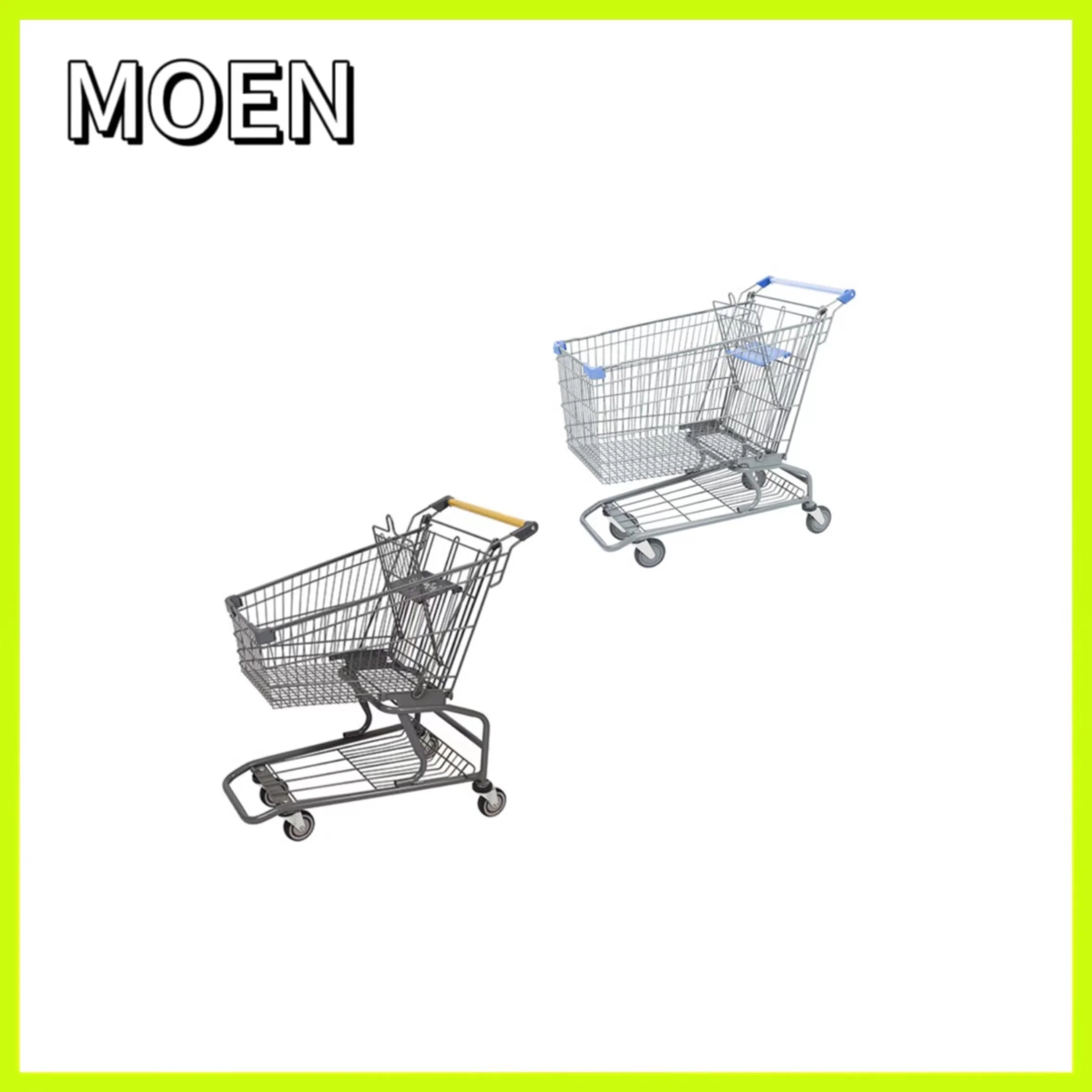 Factory Wholesale/Supplier High quality/High cost performance  Supermarket Buggy Grocery Shopping Basket Cart