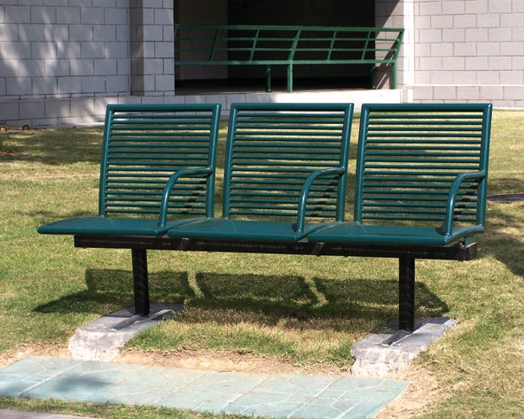 Outdoor Furniture Bench Steel Metal Garden Patio Benches