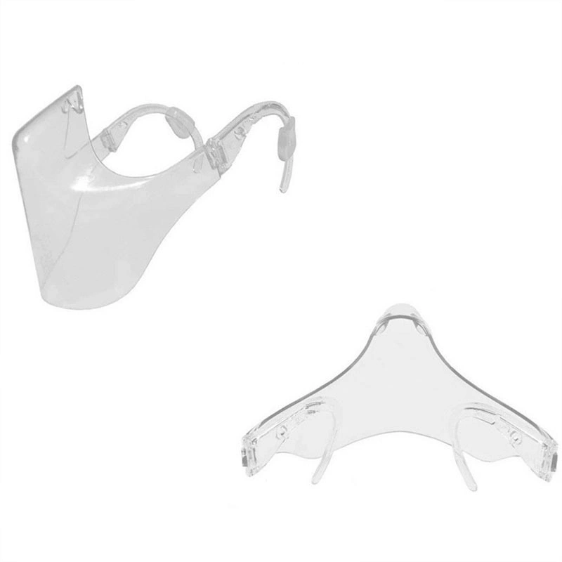 Transparent Splash-Proof Isolation Protective PC Mask Face Shield