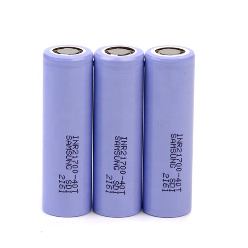 Wholesale/Supplier 100% Original 21700 Lithium Battery 4000mAh 40t 3.7V for Samsung