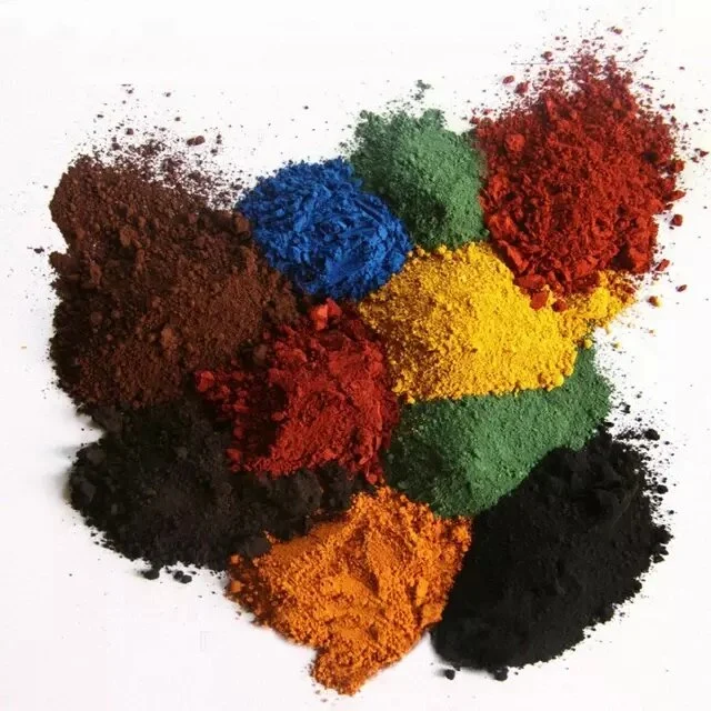 Factory Price Pigment Powder Iron Oxide Red Black for Color Concrete