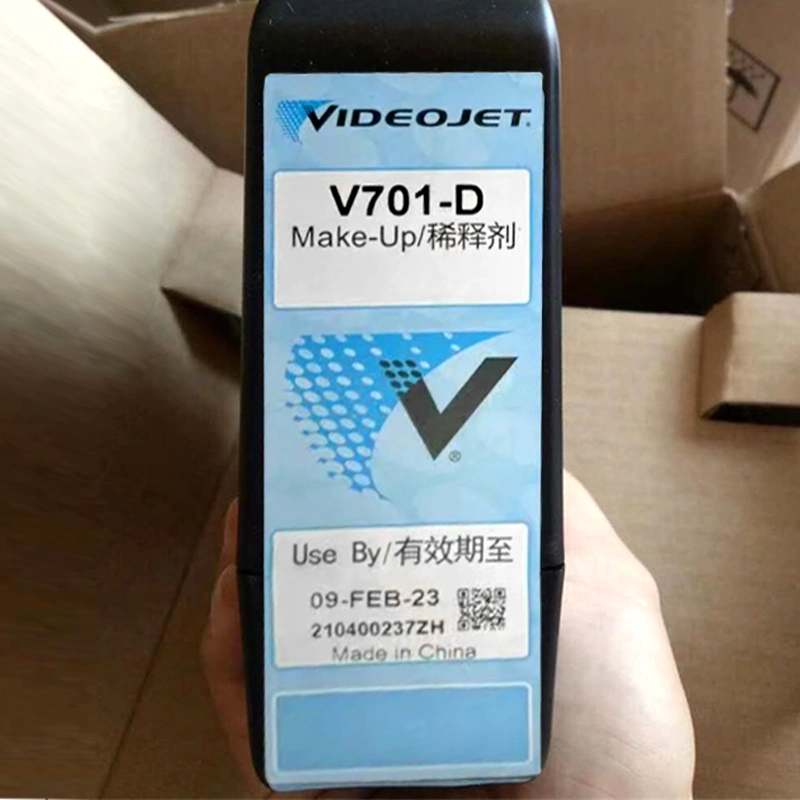 Compatible Videojet Makeup/Ink/Cleaning Solution V701/V705/V706 for Use in Videojet Coding Machine; Inkjet Printer Consumables