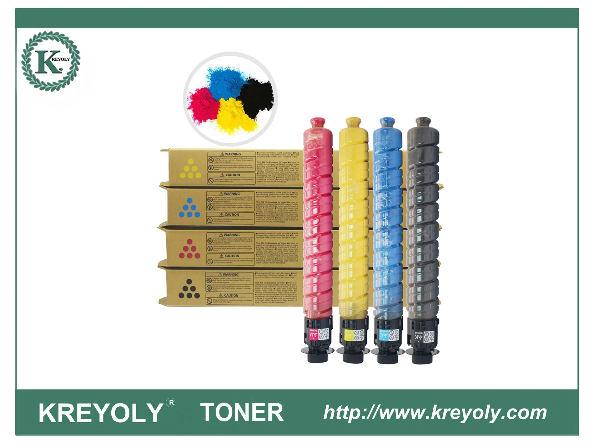 Compatible Color Toner Cartridge Ricoh IMC 2500 3500 4500 6000 For Ricoh IM C2000 C2500 C3500 C4500 C6000