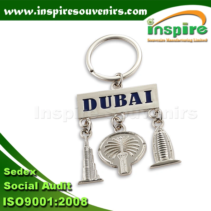 3D Keyrings Metal Chaveiro de promoção dons