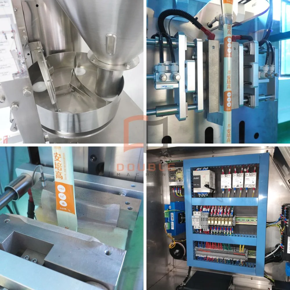 Fully Automatic Chunks Meat Cake Fries Cookies Chocolate Sachet Food Packaging Machine