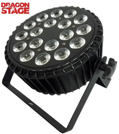 Dragonstage 18X3W 54W LED RGB IP20 de la luz de elipsoide vegetal utilizado tipo de lámparas para iluminación de la etapa de Luz PAR