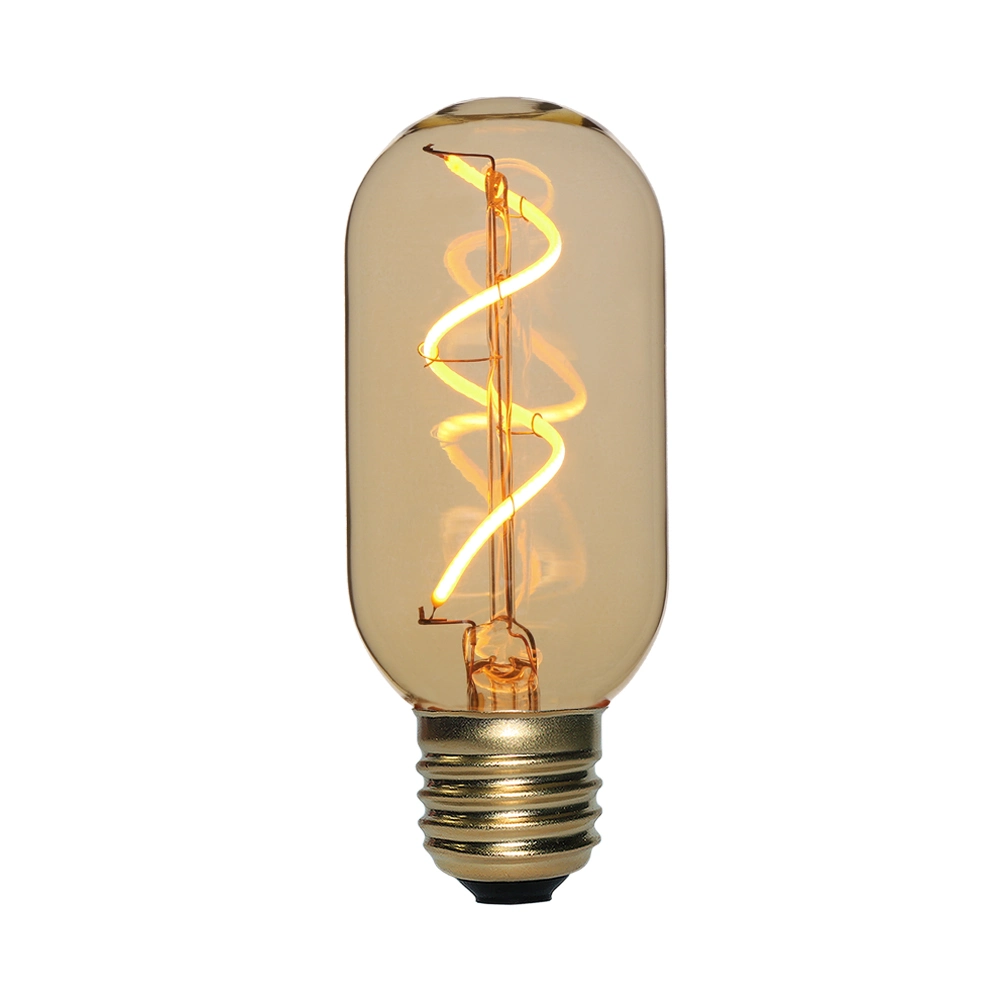 T45 Vintage LED Edison Bulbs Decorative Dimmable LED Spiral Filament Light Bulbs