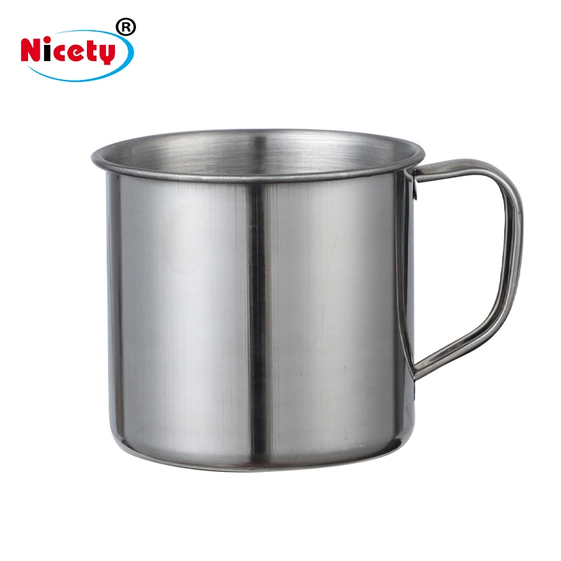 Outdoor Climbing Coffee Cup Portable Single-Layer Stainless Steel Water Cup