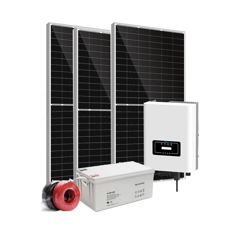 on/off Grid Energy Storage 3kw 5kw 8kw 10kw Solar Panel System