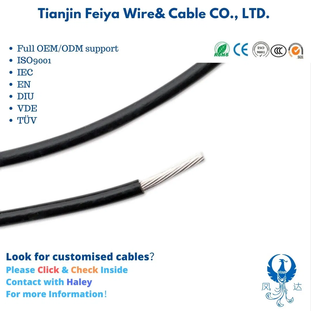 8 AWG de PVC flexible Cable de silicona ultra Sia/Siaf Cable de cobre aluminio Cable eléctrico de control de Cable Ascensor Cable de goma resistente al agua