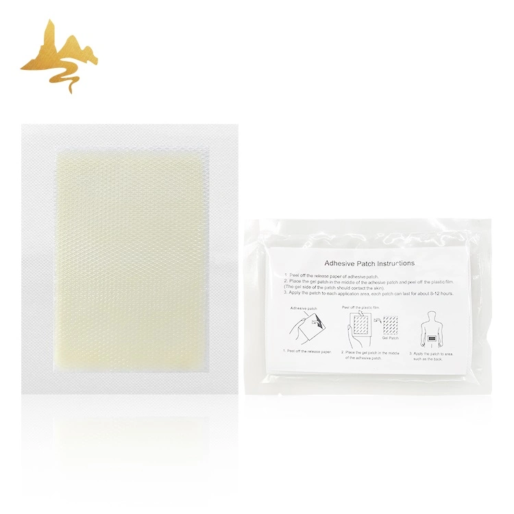 Chinese Herbal Menthol Self Heating Hydrogel Pain Relief Gel Patch