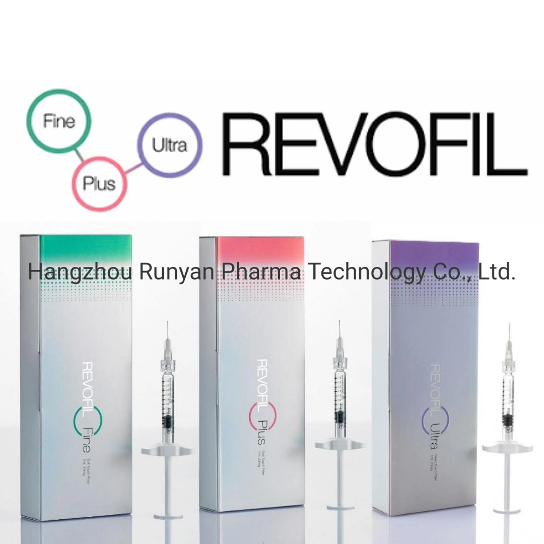 Mejor calidad Revofil Cross Linked Hyaluronic Acid Dermal Filler Hyaluronic Relleno de ácido ha Filler