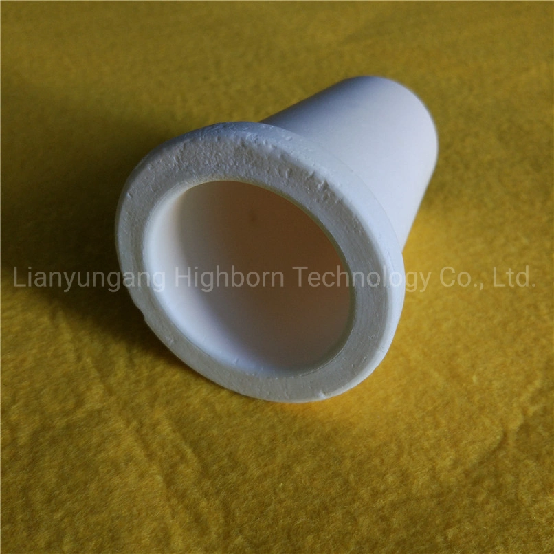 Custom High Temperature Refractory MGO Ceramic Metal Melting Crucible Strong Acid and Alkali Resistance