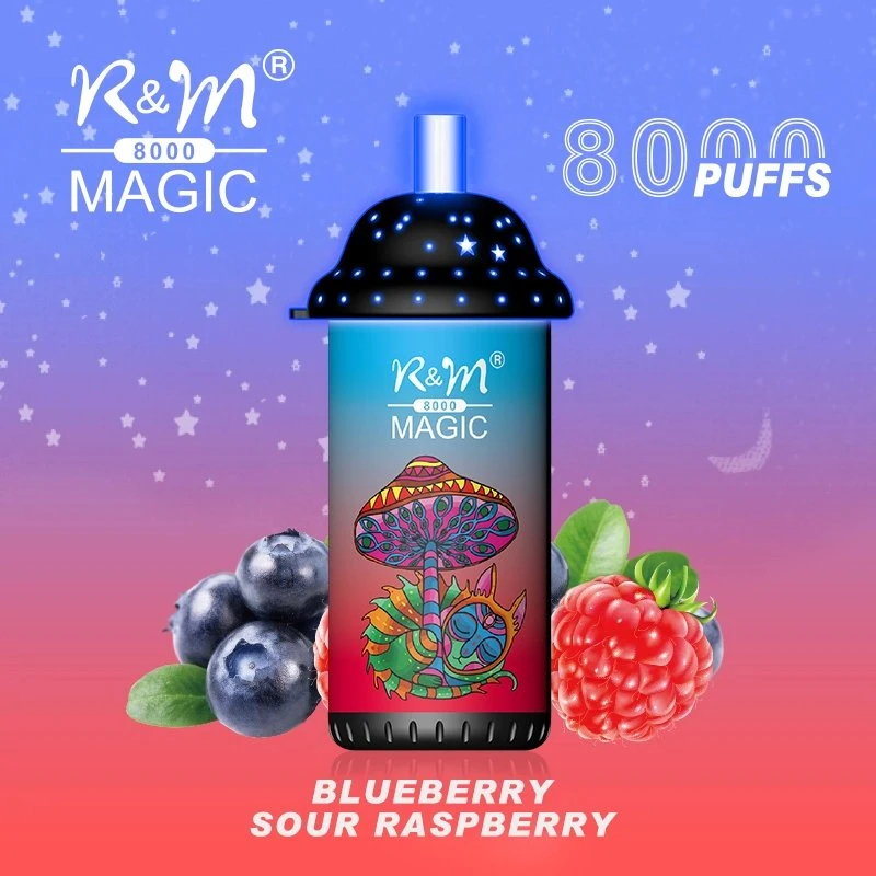 R&amp;M Magic 8000 Puffs Einweg-Vape Wholesale E Zigarette 5%/2%/3%0% Nico