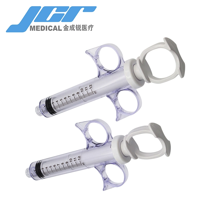 Medical Selling Disposable Ring Handle Injection Syringe