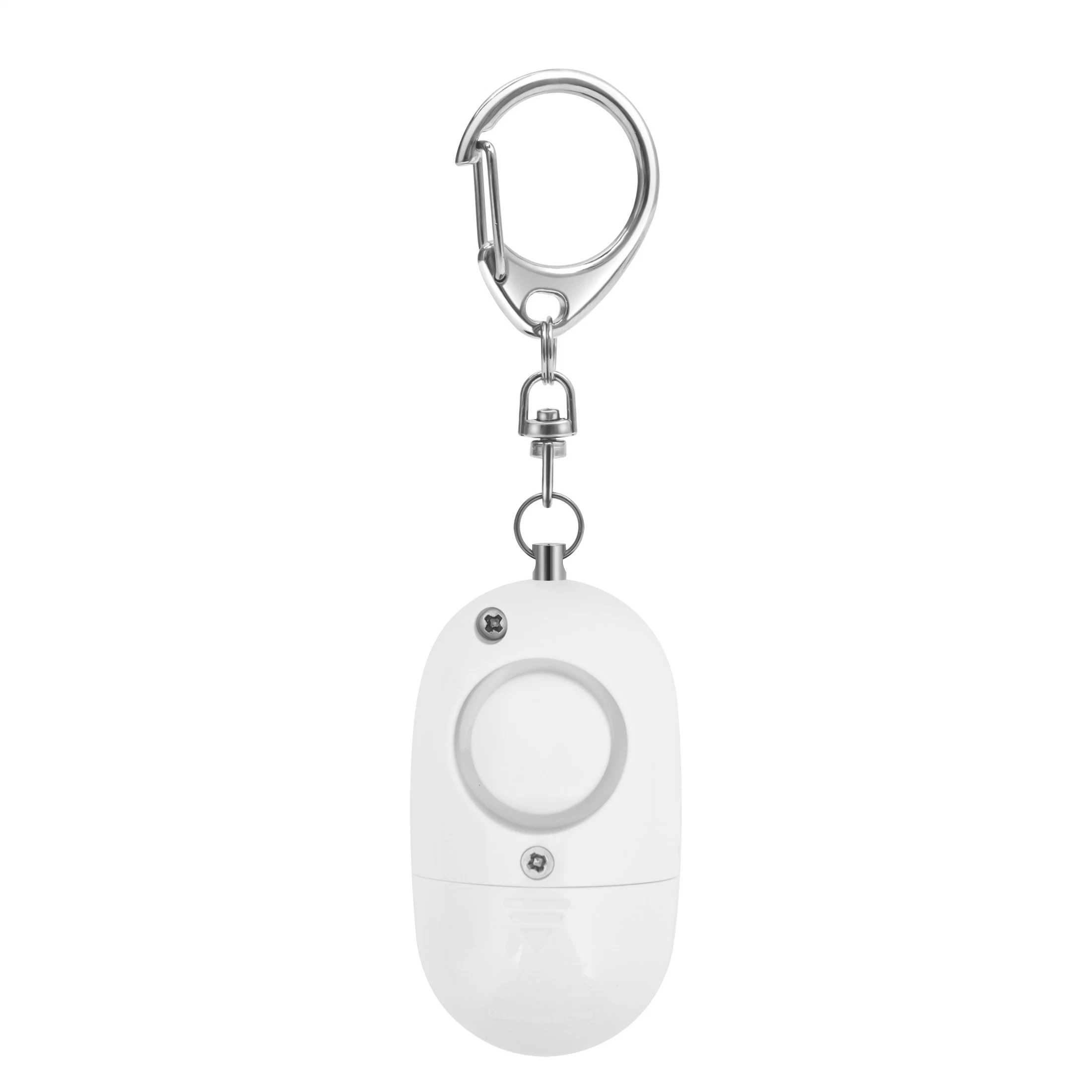 High Decibel Personal Alarm Security Keychain Alarm with Warning Light