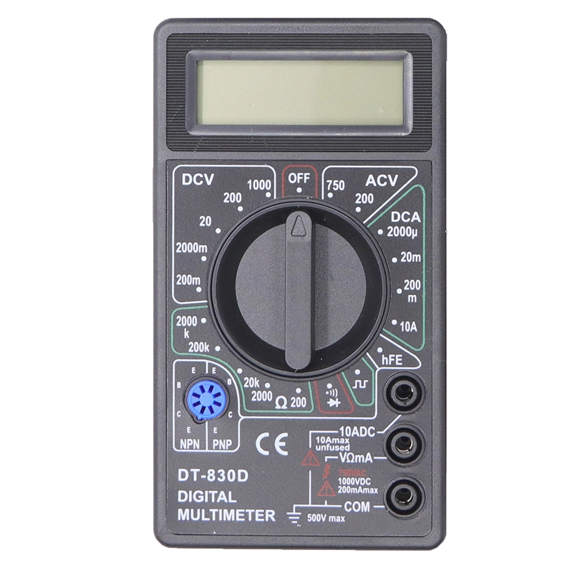 Dt830b Low Price Digital Multimeter with LCD Display