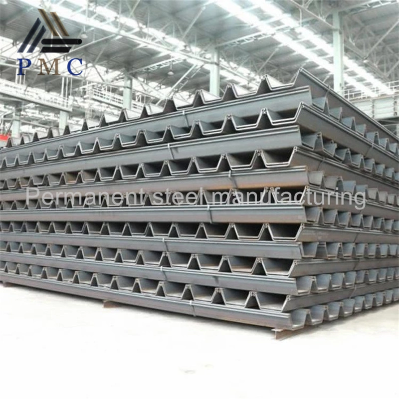 Steel Sheet Pile Interlocking Sheets, Z Type, U Type, European Standard En10249 S355jr S355j0 S355j2h Sheet Pile Hot Rolled Steel Sheet Pile