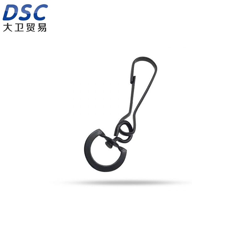 41mm Embossed Rotary Button Wire Buckle Handbag Hook Buckle Iron Buckle Office Key Buckle Swivel Hooks