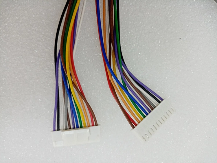 Analisador de cores com sequência de fios da cablagem automática de duas linhas com CE