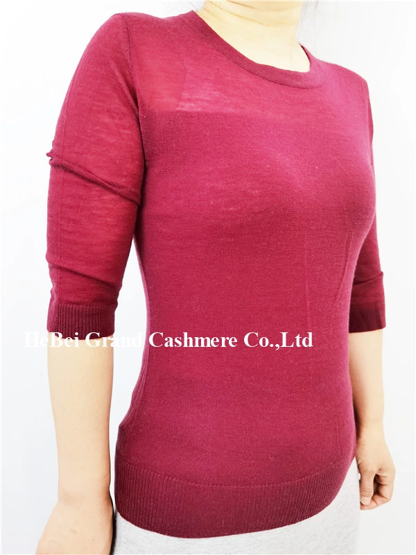 Cashmere Worsted Sweater Pullover