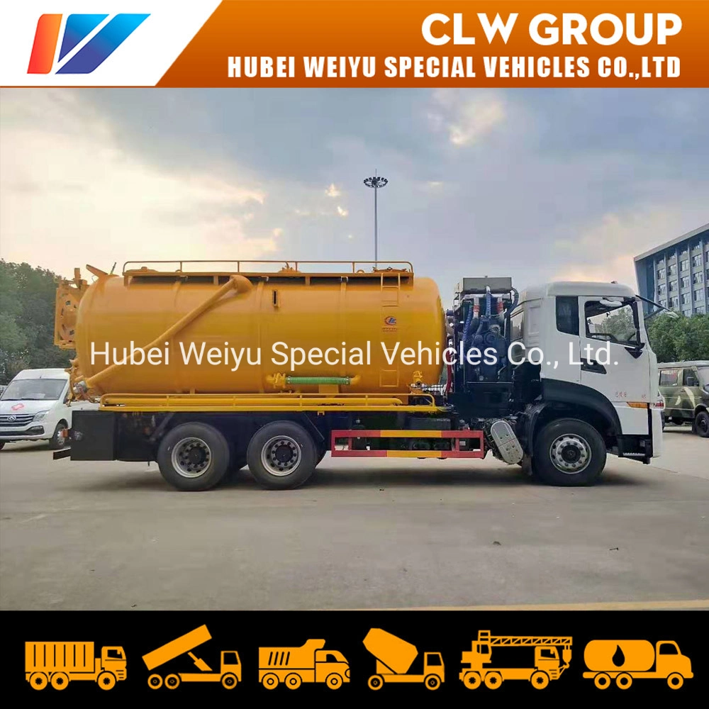 Customized 10 Wheels New Sewer Cleaning High Pressure 16m3/18m3 Drain Jetter Truck