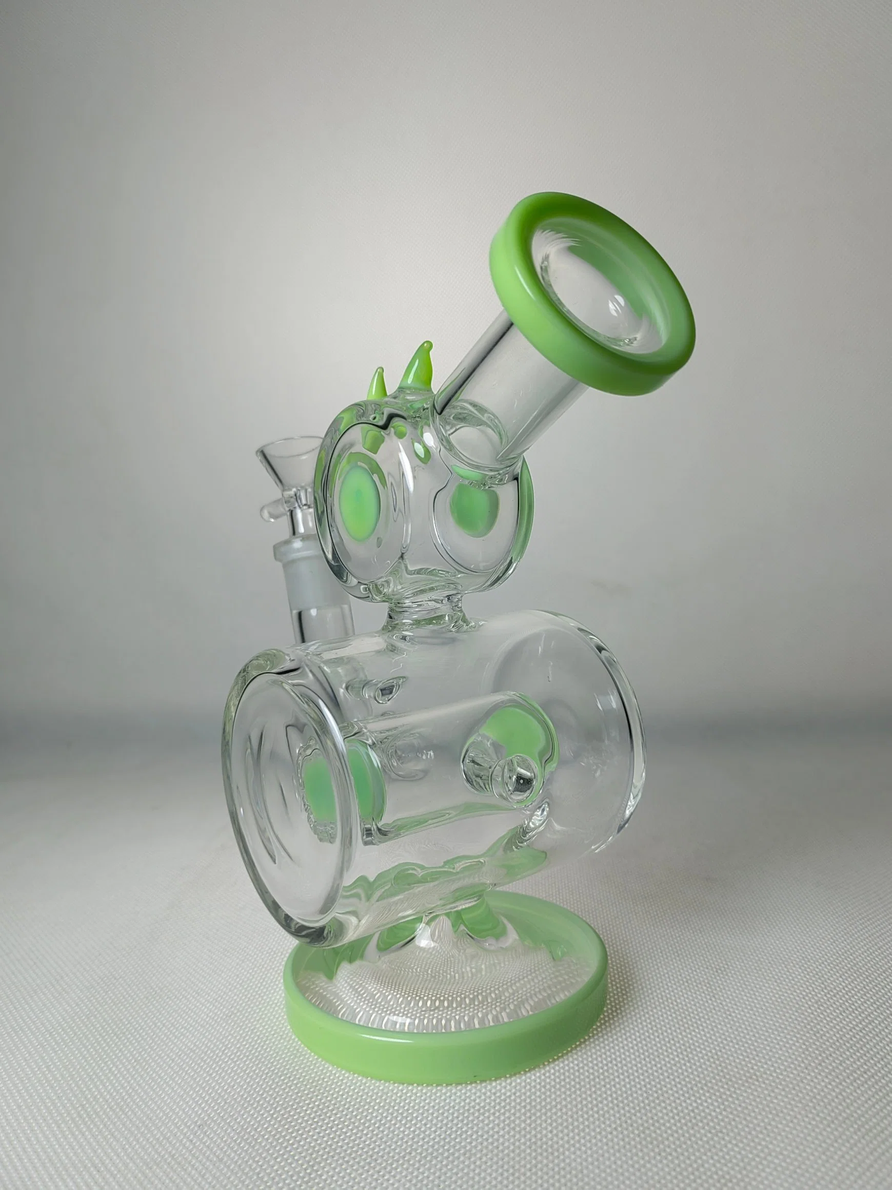 Fantastic Design Nice Green Glass Water Smoking Pipe