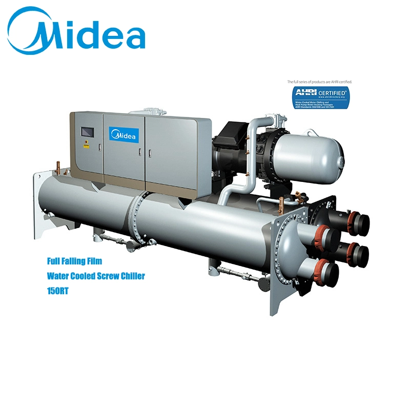 Midea Cheap Price Precision Screw Air Cooled Water Chiller Air Conditioner for Sale