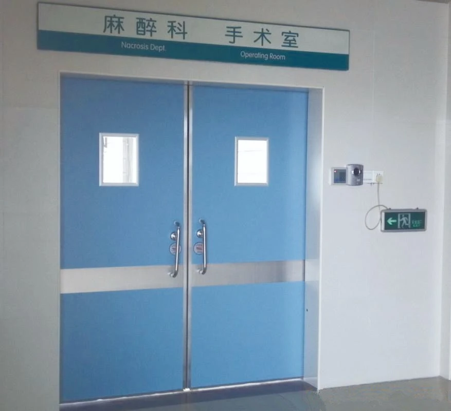 Stainless Steel Air Tight Interior Hospital Sliding Door