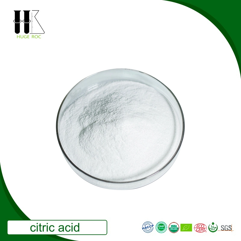 Food Grade Additives Organic Bulk Powder Price 25kg Bag Free Drinks Bp98 USP FCC Natural Fermentation Citric Acid Anhydrous