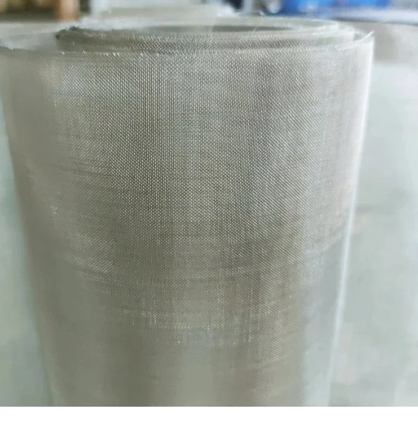 SS304 316 Stainless Steel 3-500 Mesh Square Metal Filter Wire Mesh