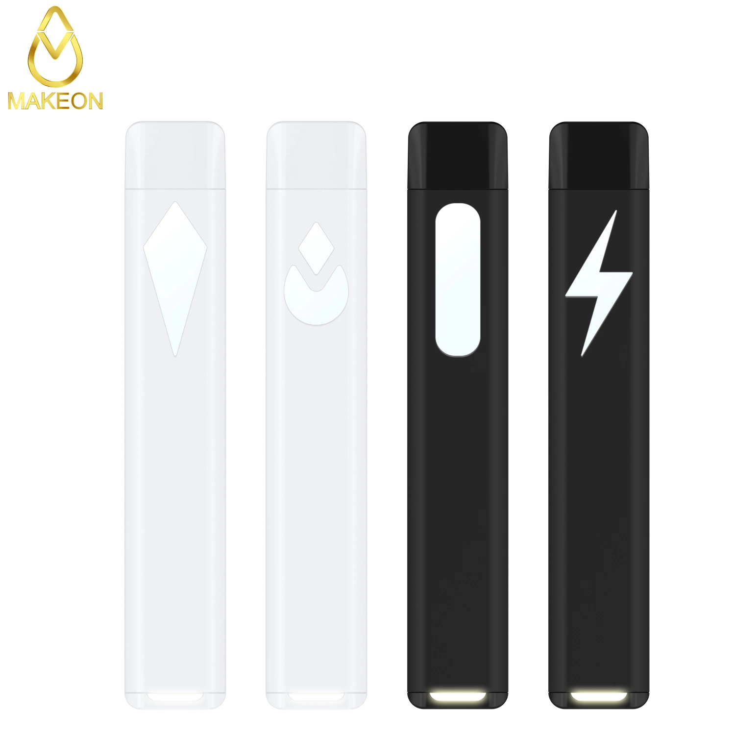 Makeon Dz Disposable Vape Pen No Middle Rod Pure Taste Rechargeable Custom Device for Thick Oil