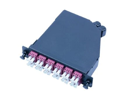 MTP/MPO High Density Transmission Lgx Optical Fiber Cassette for FTTH Data Center