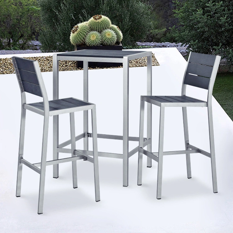 Popular Home Decoration High Seat Bar Chair for Outdoor Furniture Backyard Garden Patio Metal Chair