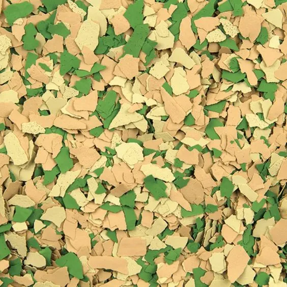 Epoxy Resin Floor Color Pigment Chip Flakes