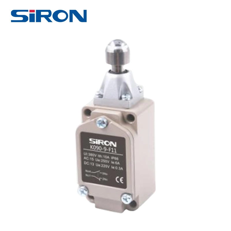 Siron IP66 Handle Swing Elevator Rotary Lever Double-Circuit Roller Lever Tubular 1nc1no Aluminum Travel Limit Switch Sensor