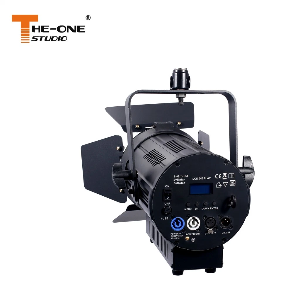 Led  100W Fanless Stage Fresnel With Zoom