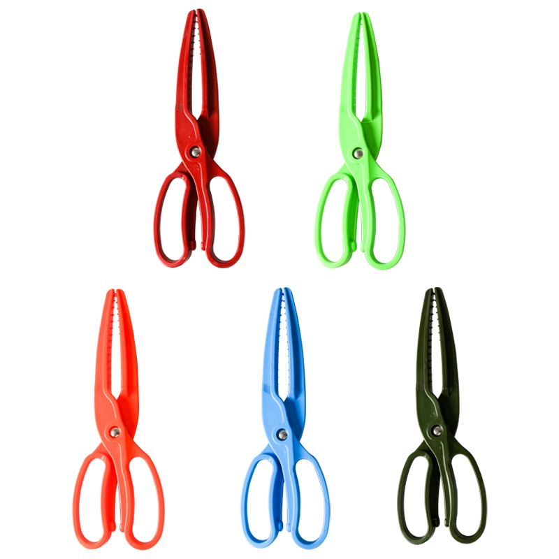 Fishing Pliers Plastic Fish Clamp Grip Catch Release Tool Fish Body Holder Tongs Scissors Grabber Tackle Fishing Pliers