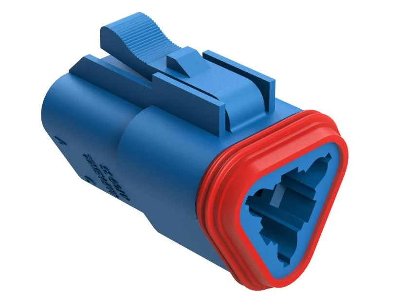 Original 3-Way Plug Blue Female Connector At06-3s-Blu 13A Adapter Automotive Connectors Plug