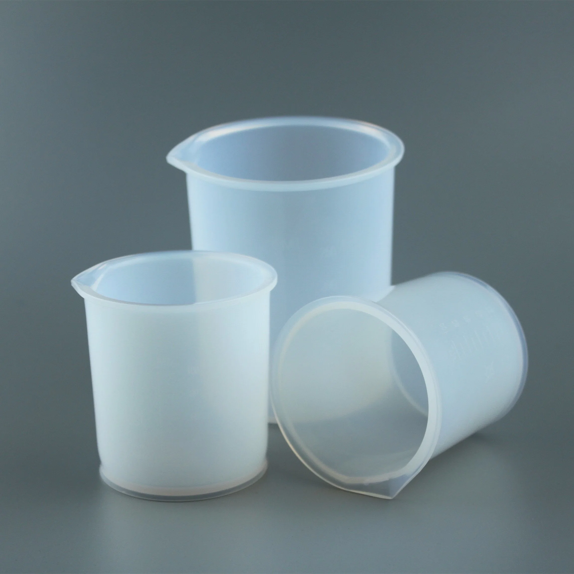 Customized 30ml PFA Beaker Lab Use Chemical Resistant for Pure Acid or Alkali Solvents in Laboratory