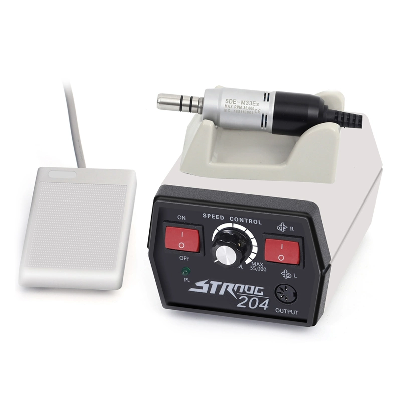 Instruments dentaires + Machine à main 35000 tr/min Micromoteur Outil de dentisterie pour polissage Machine de gravure Outils de laboratoire dentaire.