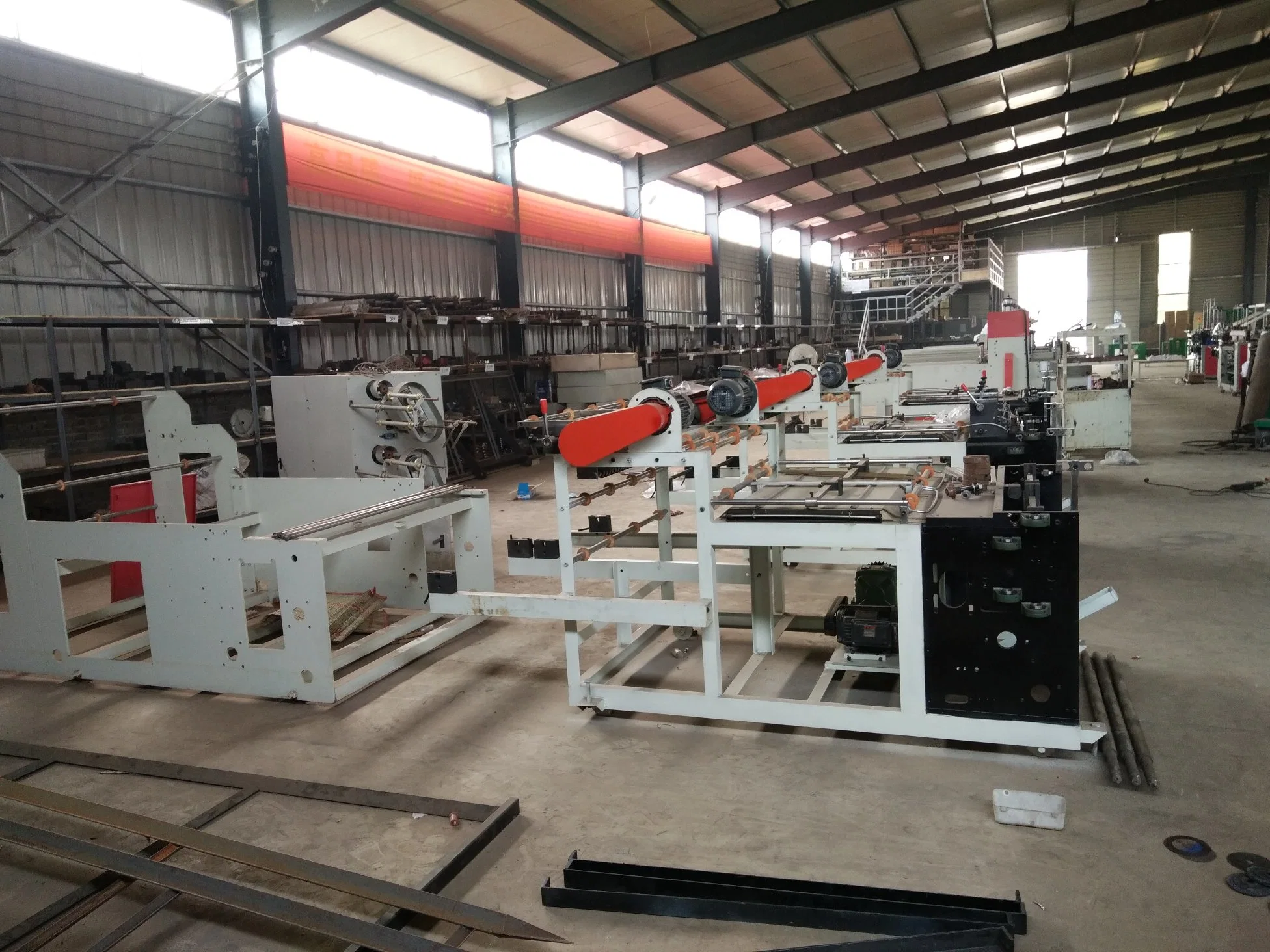 Plastic Film Blowing and Printing Machine Set