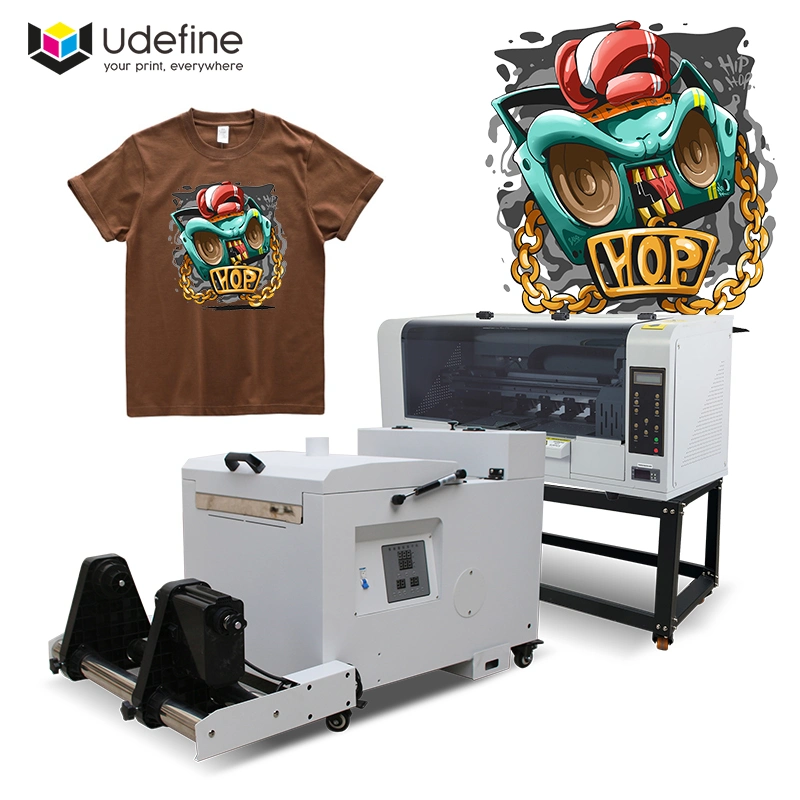 Udefine Dtf Printer Shaking Powder Impresora Dtf A3 A4 Roll Pet Film Heat Transfer Tshirt Cloth Inkjet Printers T-Shirt Printing Machine