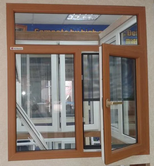 Australia Standard Whole Sale 60 Series Vinyl/Plastic/PVC Casement Glass Window