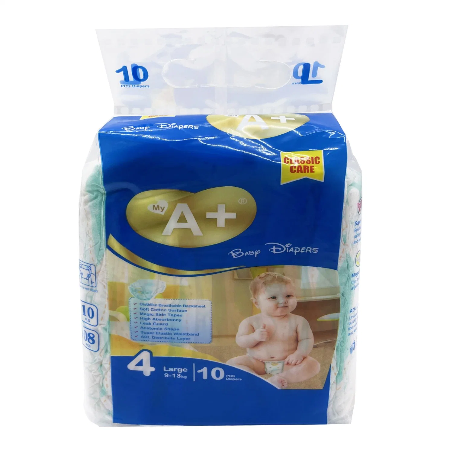 Hochleistungs-L XL-Customization China Abdl xxx Einsatz für Erwachsene Pad Sanitär OEM Windel