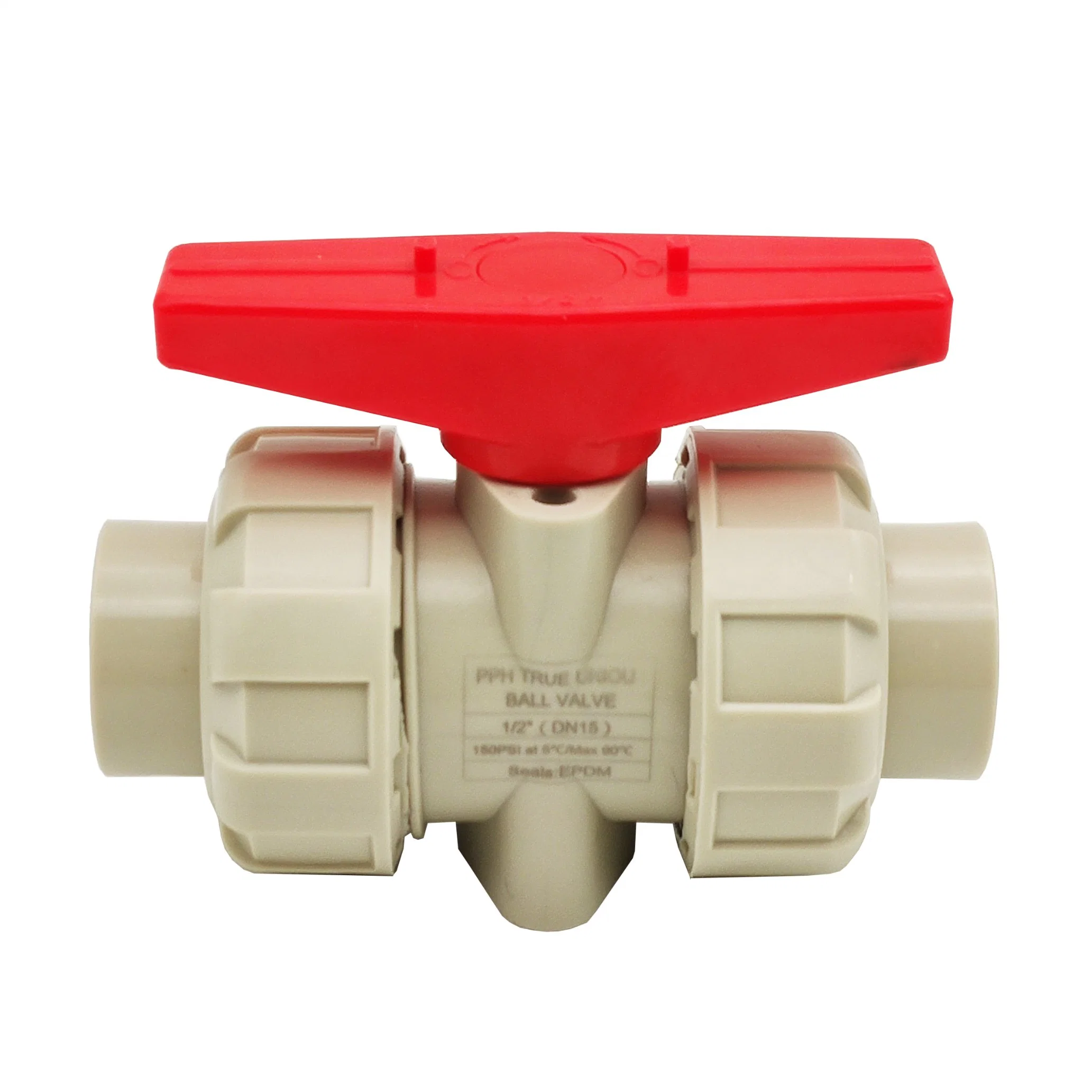 Pph Double Union Ball Valve