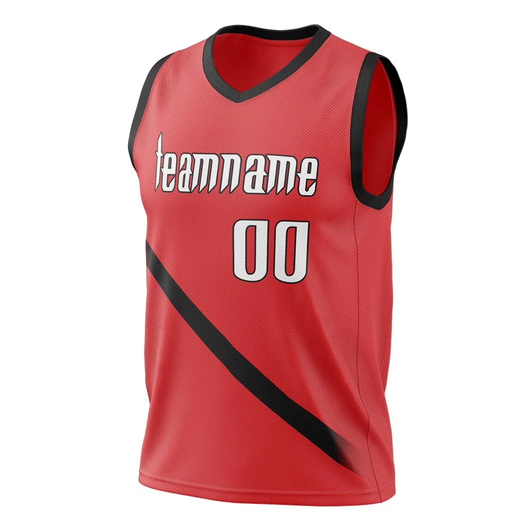 Polyester Atmungsaktives Mesh Basketball Jersey Custom Logo Uniformen Sublimation Basketball Verschleiß